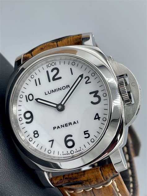 panerai luminor marina white gold|luminor marina officine panerai price.